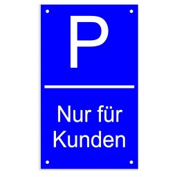 Kunststoffschild *Parkplatz*